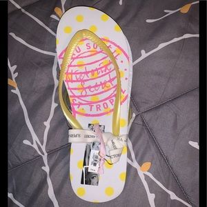 Never worn VS flip flops!